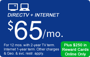 AT&T DIRECTV + Internet Double Play Offer